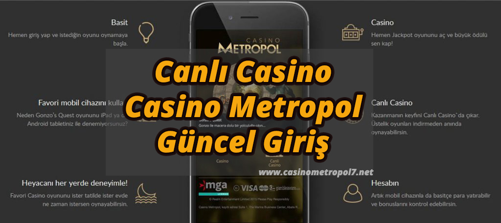 Canlı Casino Casino Metropol Güncel Giriş